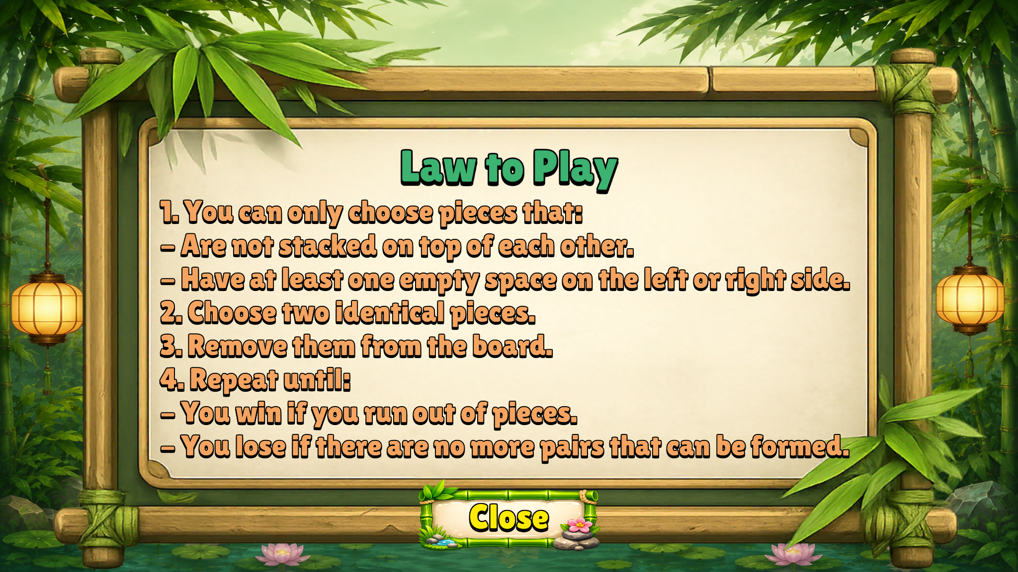 Nostalgic Mahjong Level 1 Gameplay
